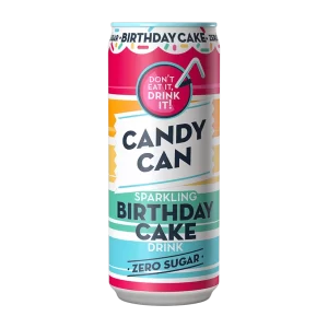 Candy Can Birthday Cake