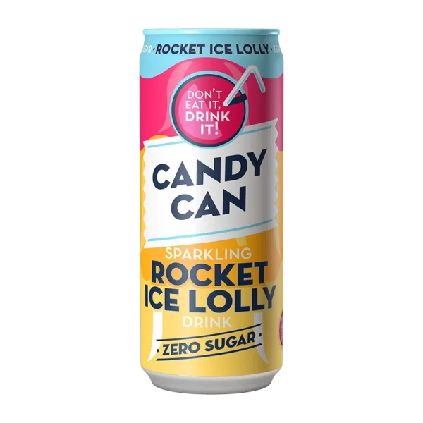 Candy Can Rocket Ice Lolly