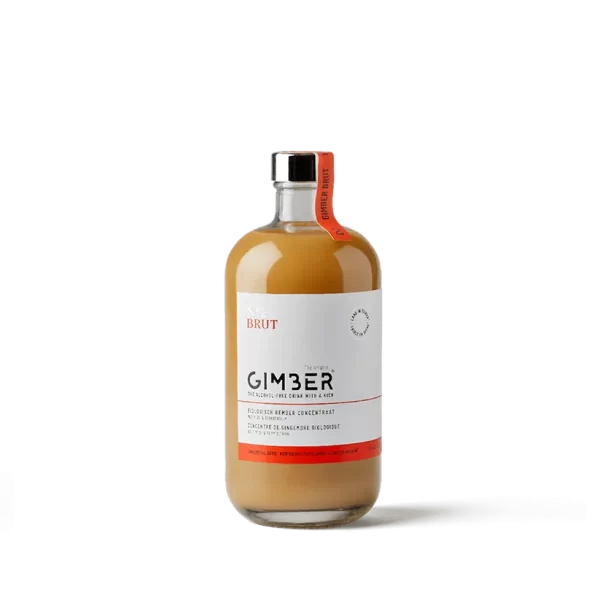 Organic Ginger Elixir Gimber Brut 0,500 L